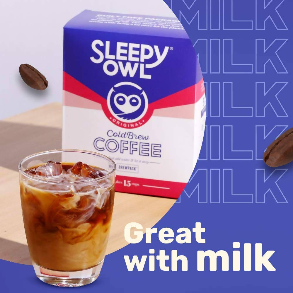 Sleepy Owl Hazelnut Cold Brew Coffee - Set of 3 Pack